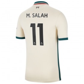 Jalkapallo Pelipaidat Liverpool M.Salah 11 Vieraspaita 2021-2022 Lyhythihainen